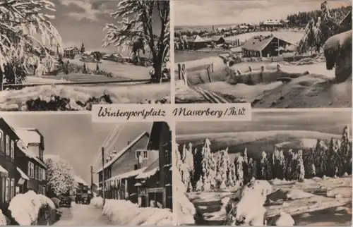 Masserberg - 4 Teilbilder - ca. 1965
