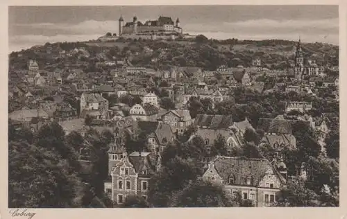 Coburg mit der Veste - ca. 1935