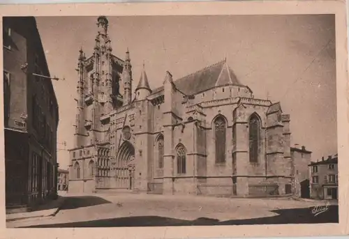 Frankreich - Frankreich - Ambert - Eglise Saint-Jean vue de Abside - ca. 1935