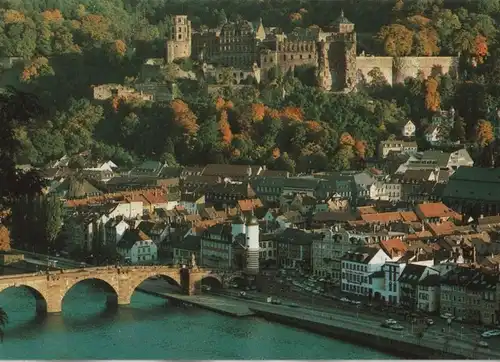 Heidelberg - Blick vom Philosophenweg - ca. 1995