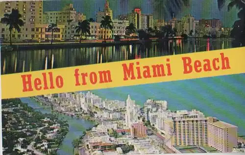 USA - USA, Florida - Miami Beach - Indian Creek - Hotels - ca. 1965