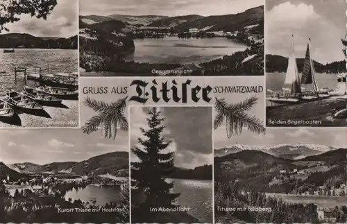 Titisee - u.a. im Abendlicht - 1959