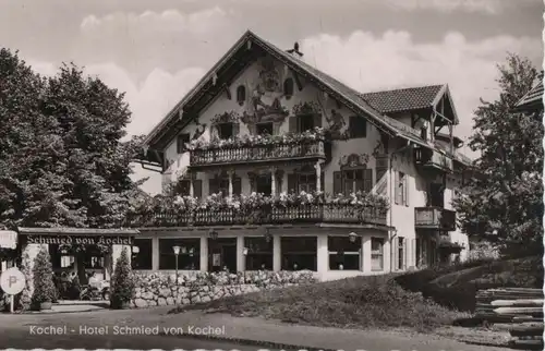 Kochel am See - Hotel Schmied vom Kochel - 1955