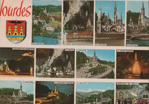 Frankreich - Frankreich - Lourdes - mit 12 Bildern - 1977
