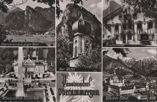 Oberammergau - u.a. Der Kofel - ca. 1955