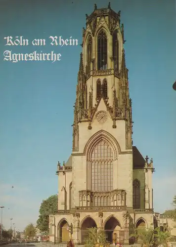 Köln - Agneskirche, Neußer Straße - ca. 1980