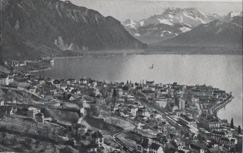 Schweiz - Schweiz - Montreux - Vue generale - 1958
