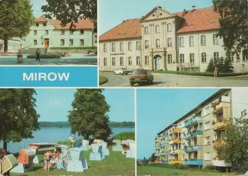 Mirow - u.a. Markt - 1984