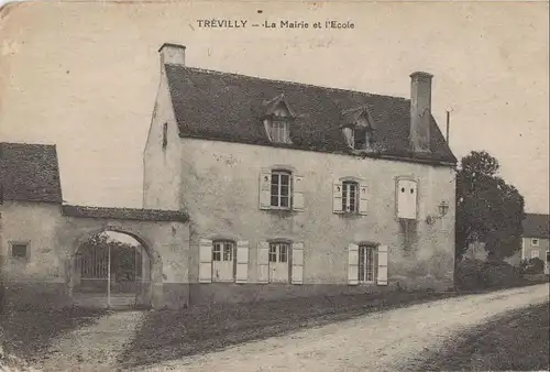 Frankreich - Trevilly - Frankreich - Mairie et Ecole