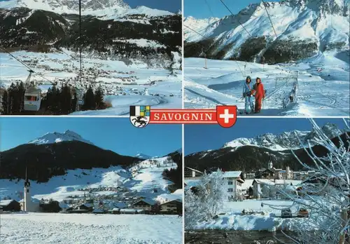 Schweiz - Savognin - Schweiz - 4 Bilder