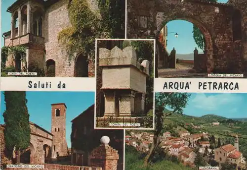 Italien - Italien - Saluti da Arqua Petrarca - 1973