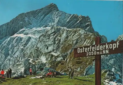 Garmisch-Partenkirchen - Alpspitze vom Osterfelderkopf - ca. 1980