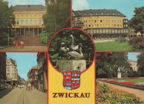 Zwickau - u.a. Im Stadtpark - 1982