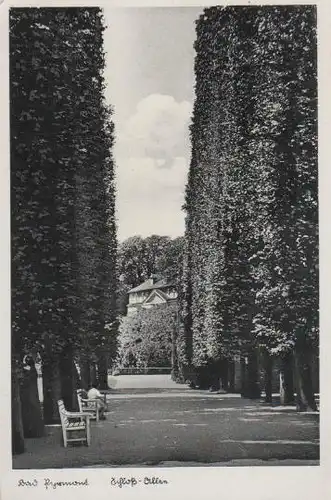 Bad Pyrmont - Schloß-Allee - ca. 1955