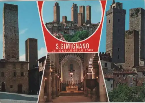 Italien - Italien - San Gimignano - Torri - ca. 1985