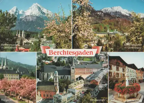 Berchtesgaden - u.a. Marktbrunnen - 1994