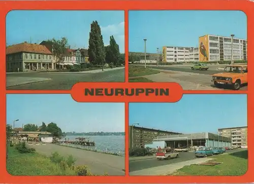 Neuruppin - u.a. Karl-Liebknecht-Oberschule - 1982