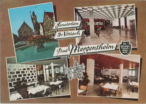 Bad Mergentheim - Dr.-Vötsch-Sanatorium - ca. 1980