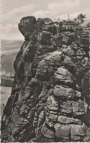 Sächsische Schweiz - Mulattenkopf mit Lilienstein - 1967