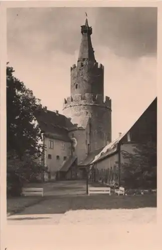 Weida - Hof und Bergfried der Osterburg - 1959