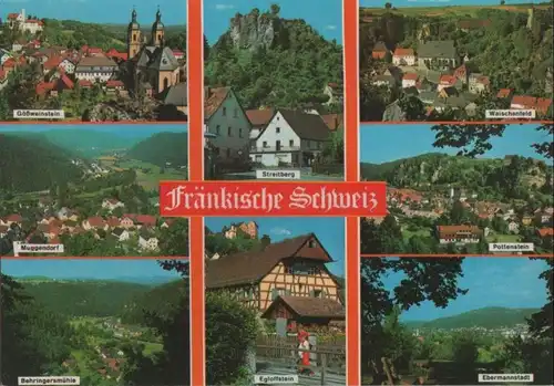 Fränkische Schweiz - u.a. Muggendorf - ca. 1980
