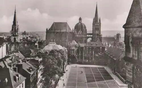Bad Aachen - Dom mit Katschhof - 1960