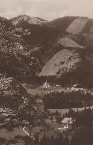 Dorf Kreuth mit Hirschberg von Osten - 1930