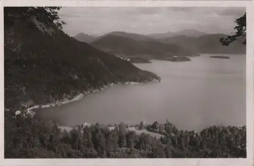Walchensee - mit Urfeld - 1953