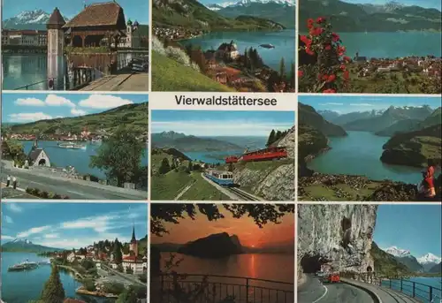Schweiz - Schweiz - Vierwaldstättersee - u.a. Axenstrasse - 1971