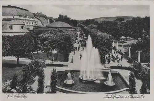 Bad Salzuflen - Leuchtfontäne - ca. 1950