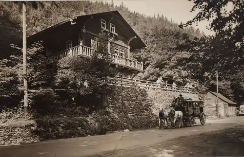 Schwarzburg - HO-Gaststätte Schweizerhaus - 1961