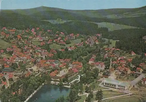 Braunlage - Luftbild mit Kurhaus - 1969