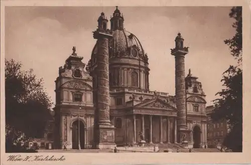Österreich - Österreich - Wien - Karlskirche - ca. 1935