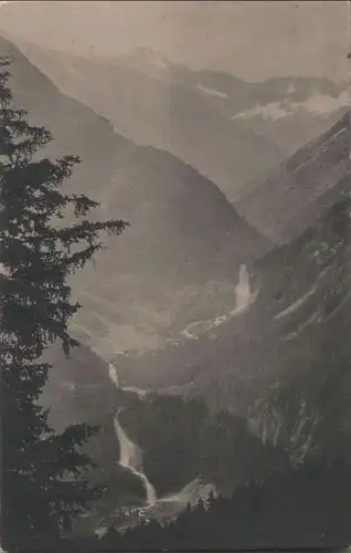 Österreich - Österreich - Krimmler Wasserfälle - von der Gerlosplatte - ca. 1955