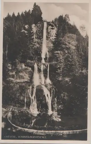 Bodetal - Romker-Wasserfall - 1933