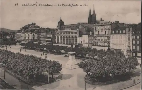 Frankreich - Frankreich - Clermont-Ferrand - La Place de Jaude - ca. 1935