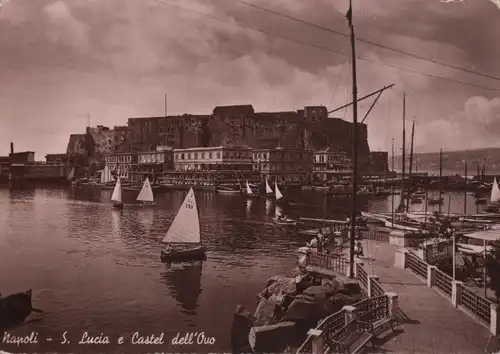 Italien - Italien - Neapel - Napoli - S. Lucia e Castel dell Ovo - 1941