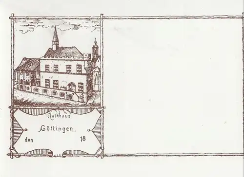 Göttingen - Rathaus