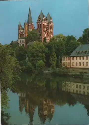 Limburg - Dom von der Lahnbrücke gesehen - 1995