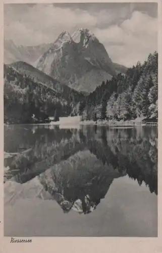 Garmisch-Partenkirchen - Riessersee bei Garmisch - ca. 1955