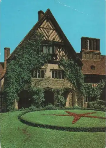 Potsdam - Cecilienhof, Innenhof - 1982