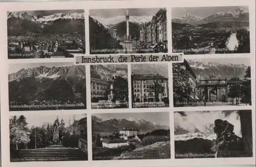 Österreich - Österreich - Innsbruck - u.a. gegen Norden - ca. 1955