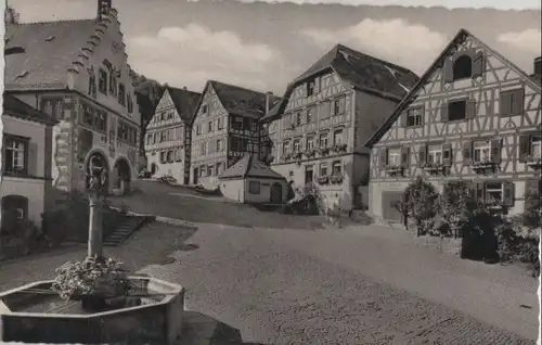 Schiltach - Marktplatz - 1962
