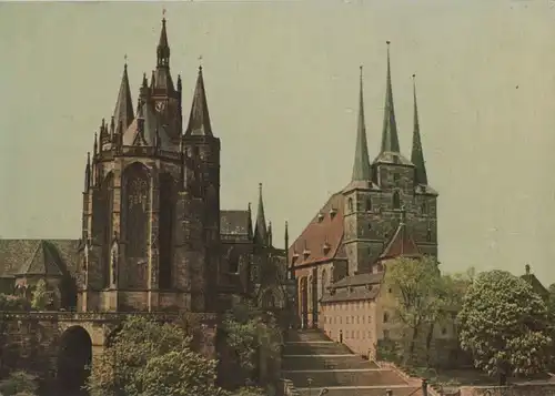 Erfurt - Dom und Severikirche