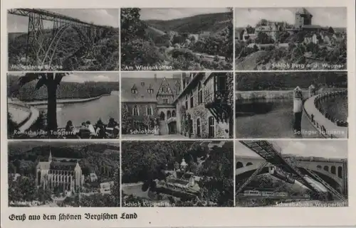 Bergisches Land - u.a. Altenberger Dom - ca. 1955
