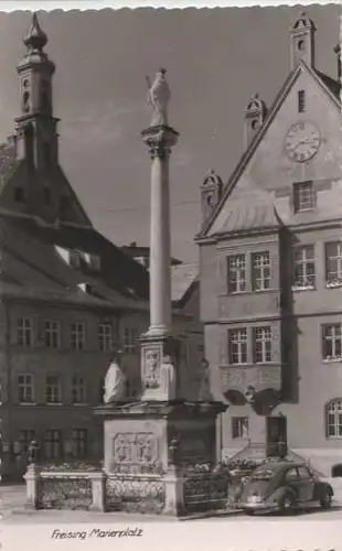 Freising - Marienplatz - ca. 1955
