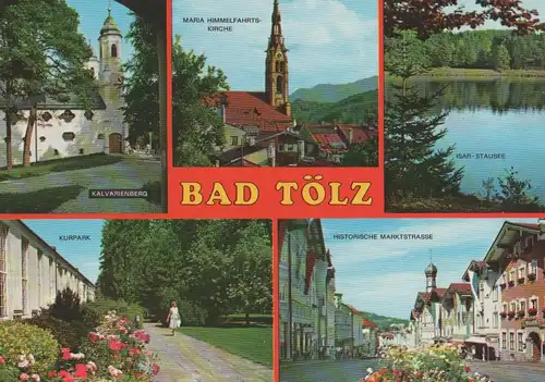 Bad Tölz - u.a. Maria Himmelfahrts-Kirche - ca. 1985