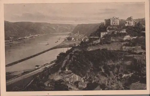 St. Goar, Burg Rheinfels - ca. 1950