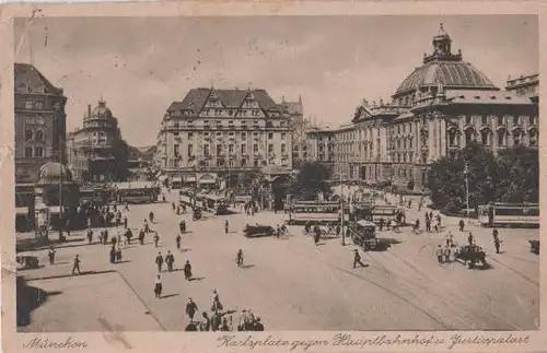 München - Hauptbahnhof Justizpalast - 1932