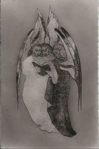 St. Goar - Singende Engel an der ev. Stiftskirche - 1961